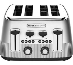 TEFAL Avanti Classic 4-Slice Toaster - Silver